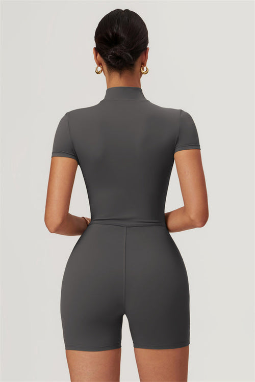 Aria | Sport playsuit met ritssluiting