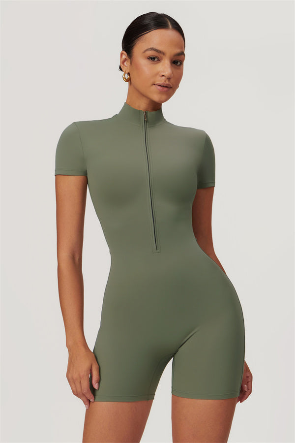 Aria | Sport playsuit met ritssluiting