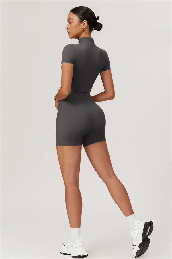 Aria | Sport playsuit met ritssluiting