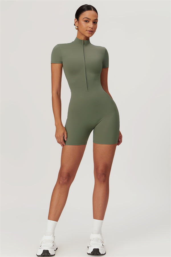 Aria | Sport playsuit met ritssluiting