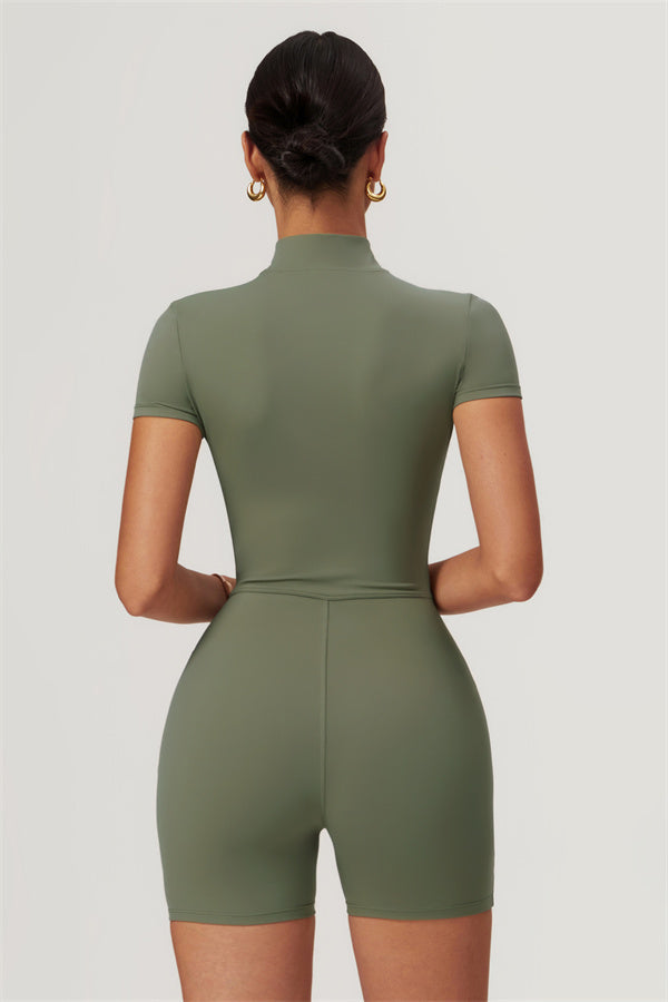 Aria | Sport playsuit met ritssluiting