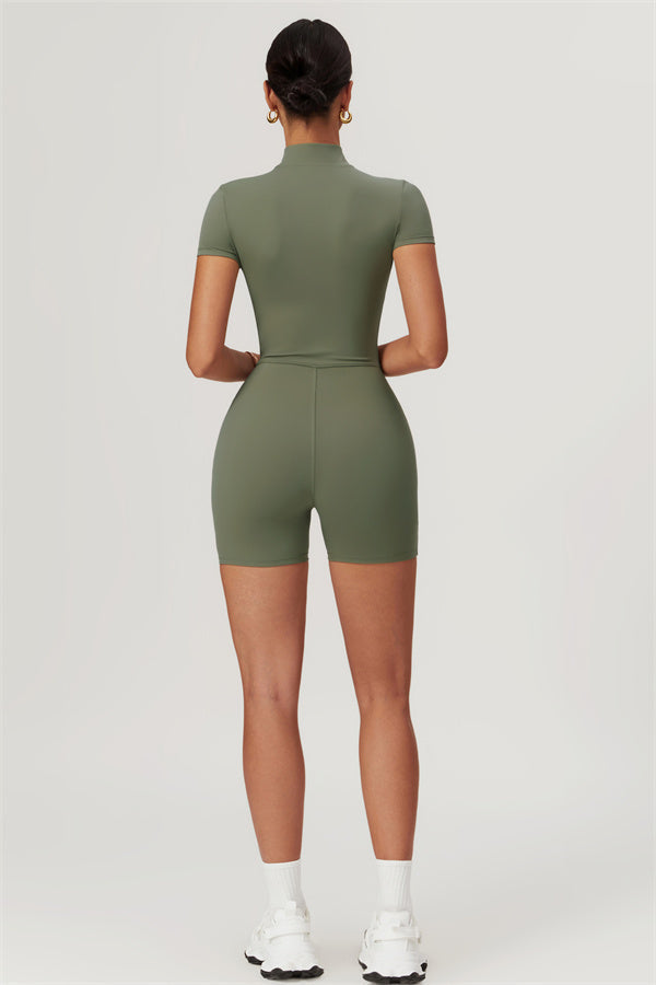 Aria | Sport playsuit met ritssluiting