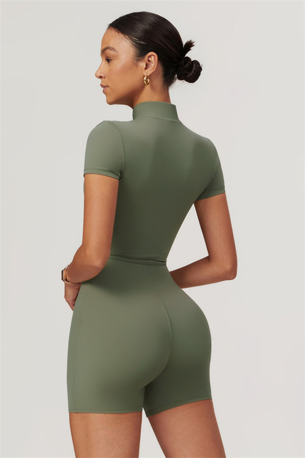 Aria | Sport playsuit met ritssluiting