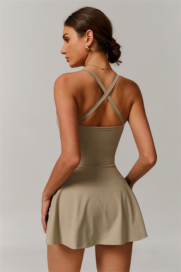 Solène | Tennisjurk met Cross-Twist Rok