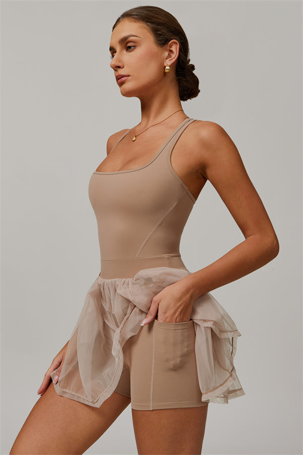 Colette | Tennisjurk met Bubble-Hem