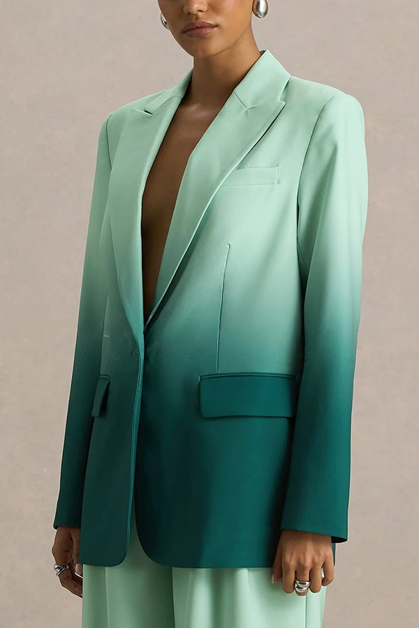 Enya | Ombre Print Blazer