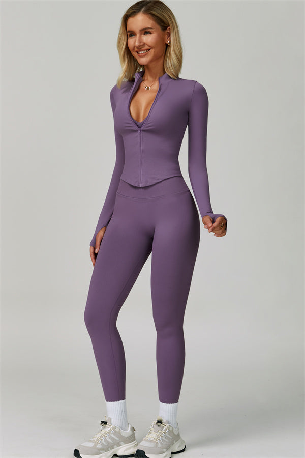 Julia | Tweedelige sportset met sportjack en legging