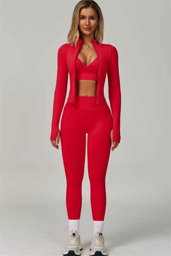 Julia | Tweedelige sportset met sportjack en legging