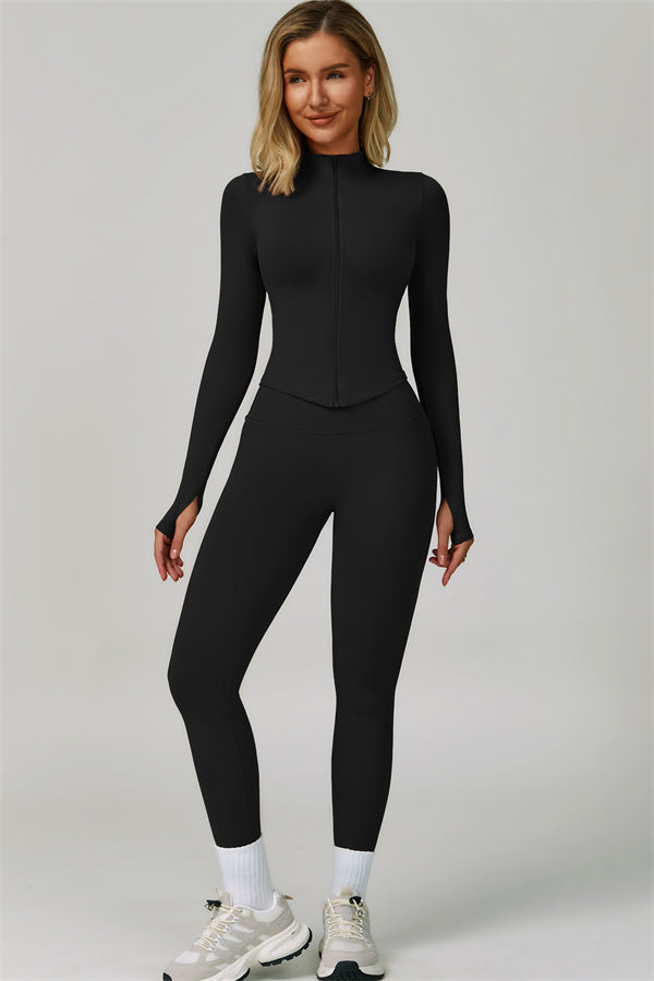 Julia | Tweedelige sportset met sportjack en legging