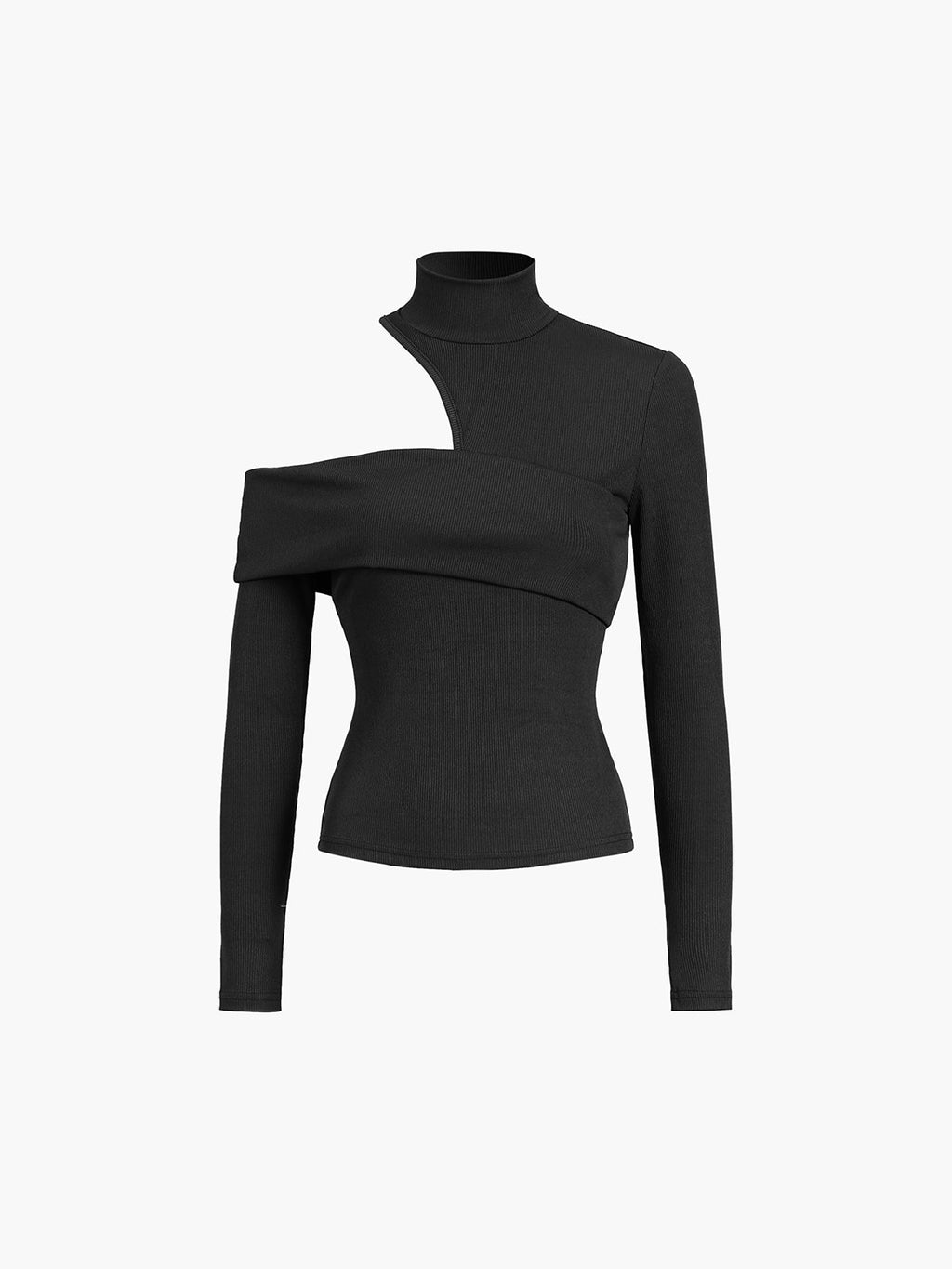 Fenna | Geribd topje met cut-out detail