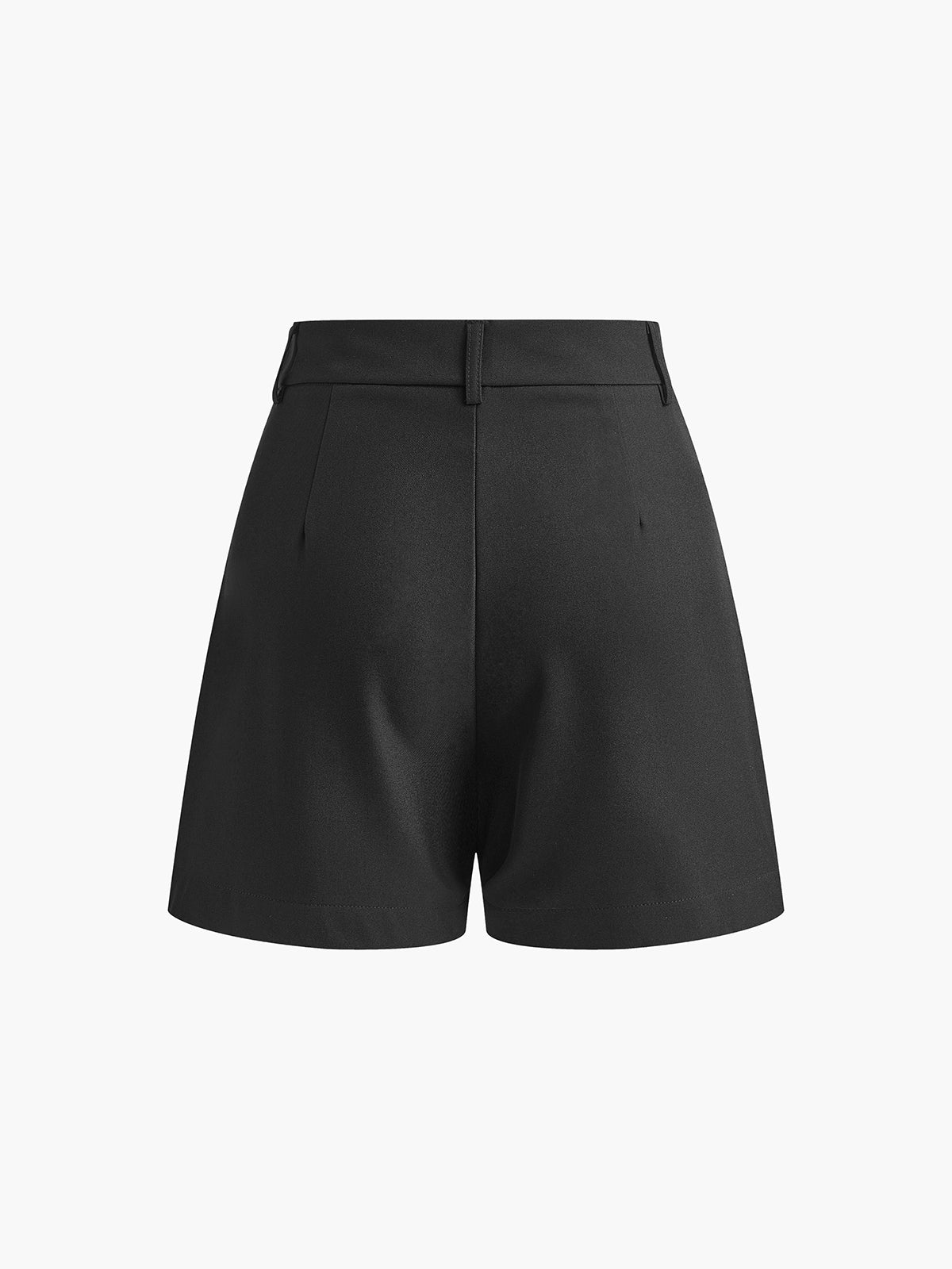 Marieke | High-waist short met plooidetails