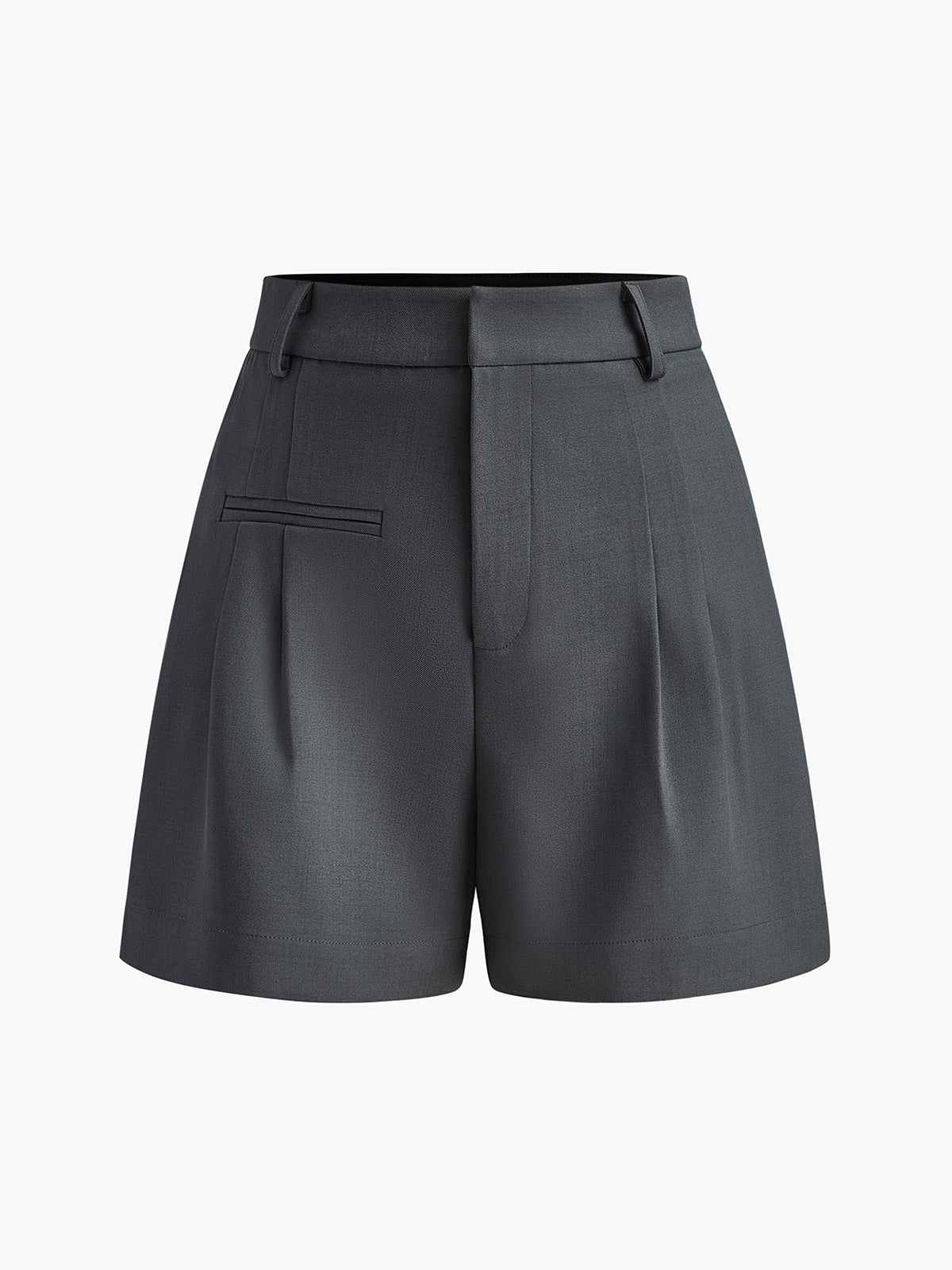 Marieke | High-waist short met plooidetails