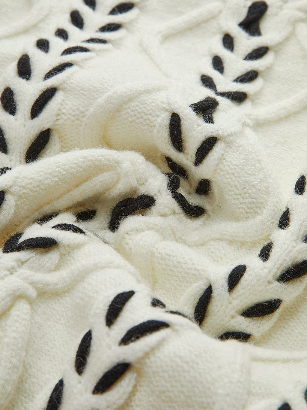 Noa | Cinched Trui met Contrasterende Bies