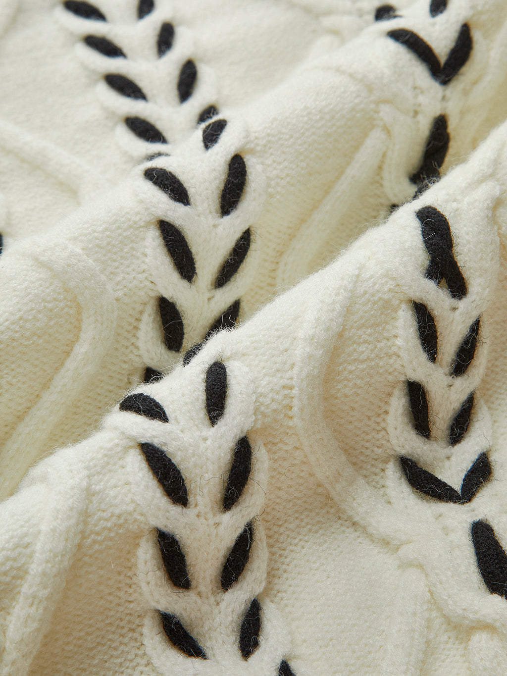 Noa | Cinched Trui met Contrasterende Bies