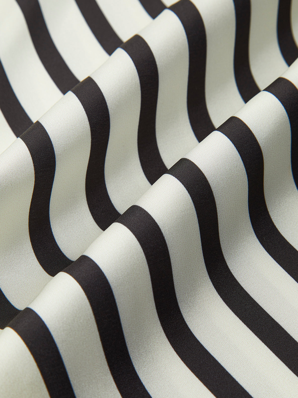 Sophie | Satijnen Blouse met Streeppatroon