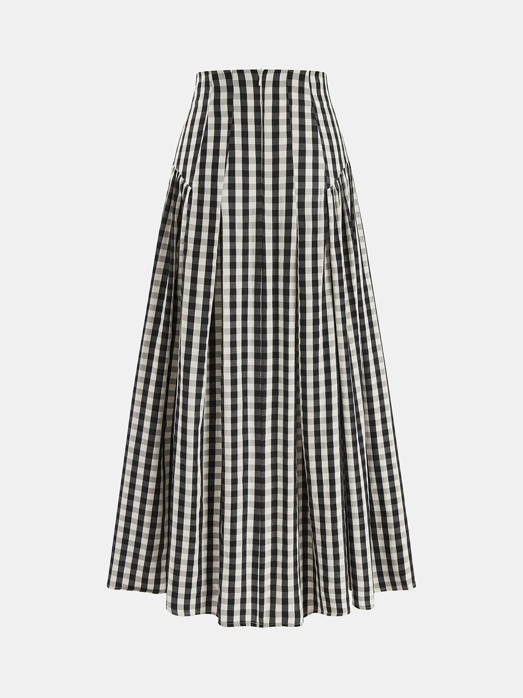 Florien | Geruite maxi rok