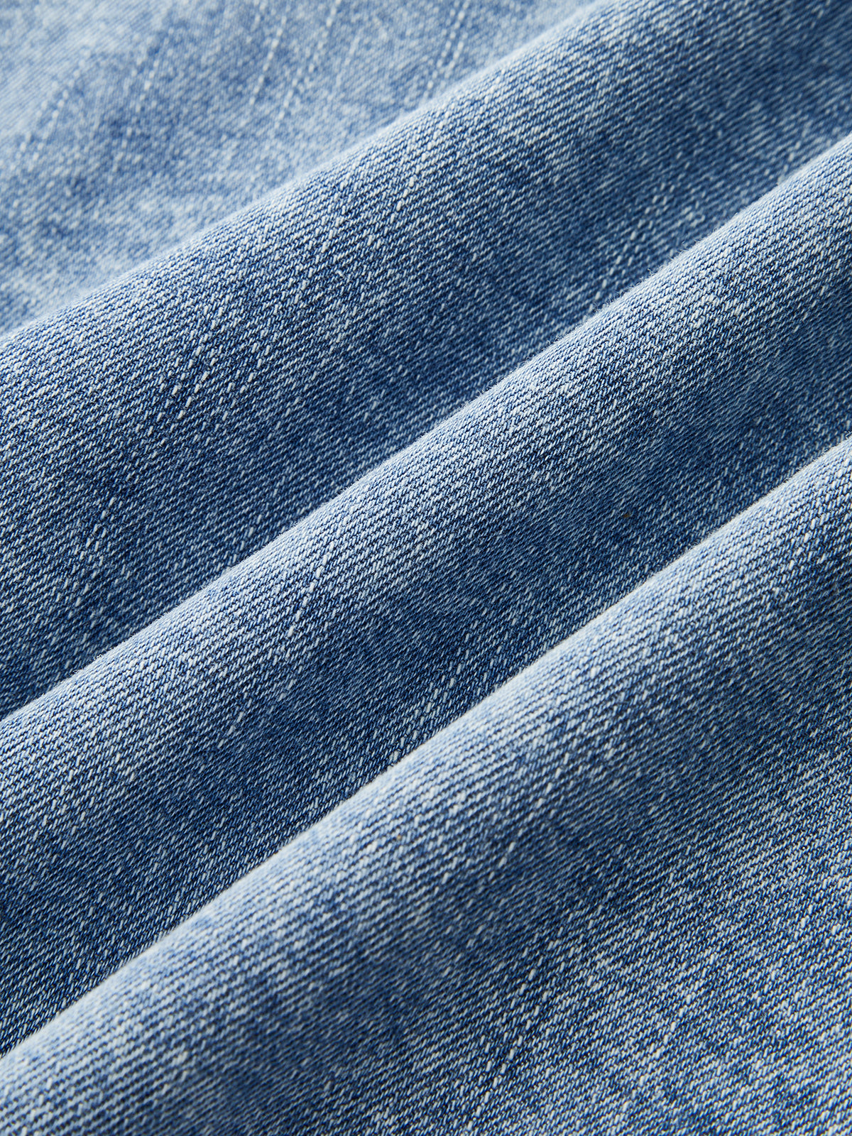 Teddy | Denim shirt met strikdetail