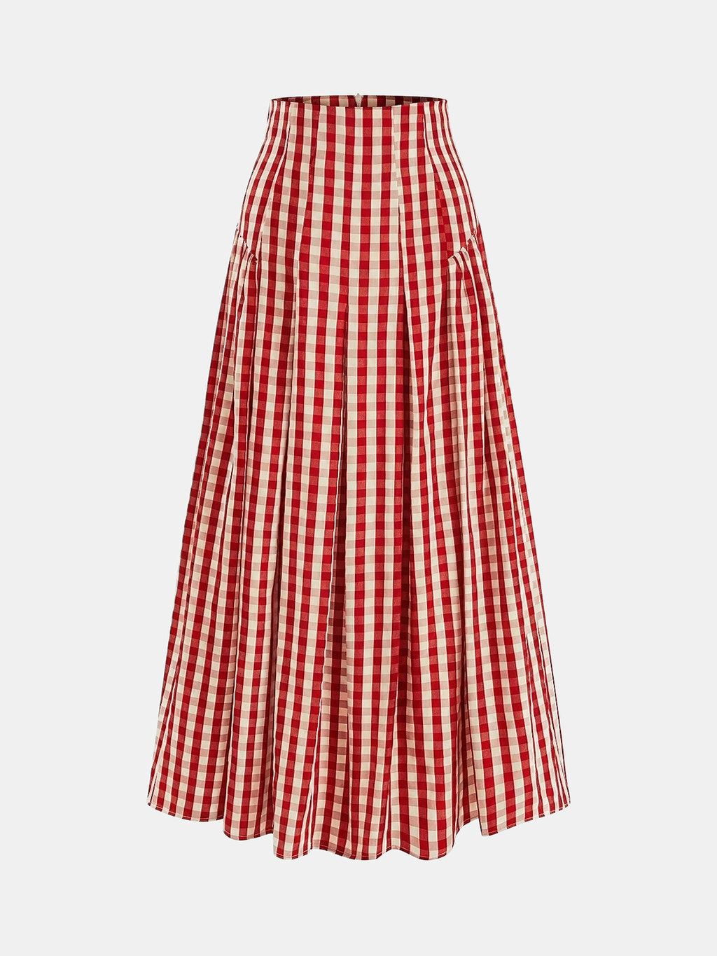 Florien | Geruite maxi rok