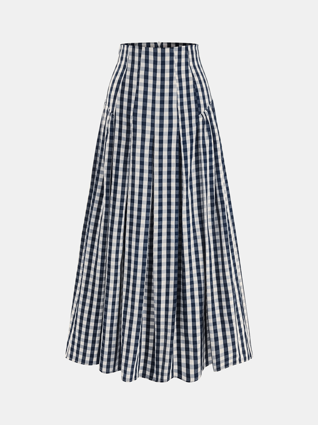 Florien | Geruite maxi rok