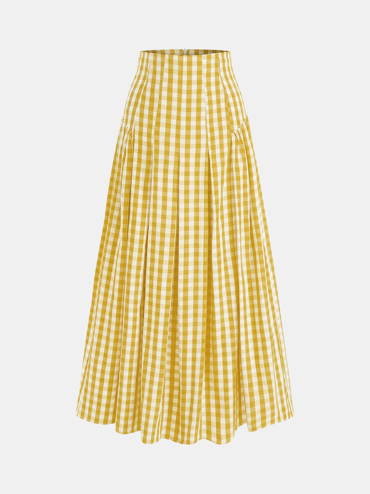 Florien | Geruite maxi rok