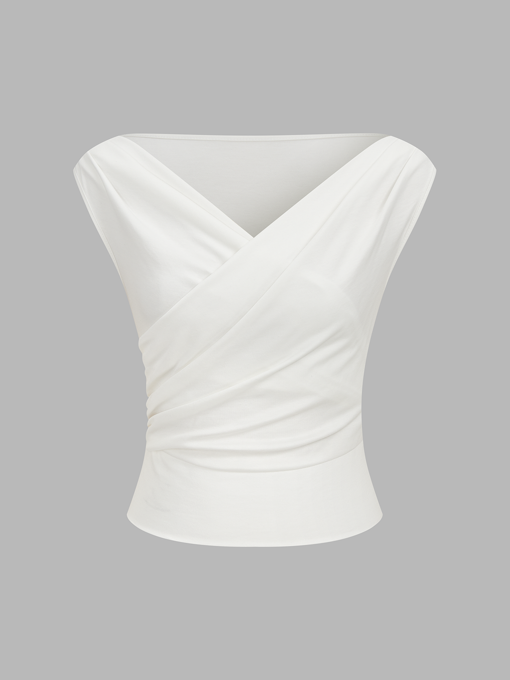 Elin | Gedrapeerde off-shoulder top