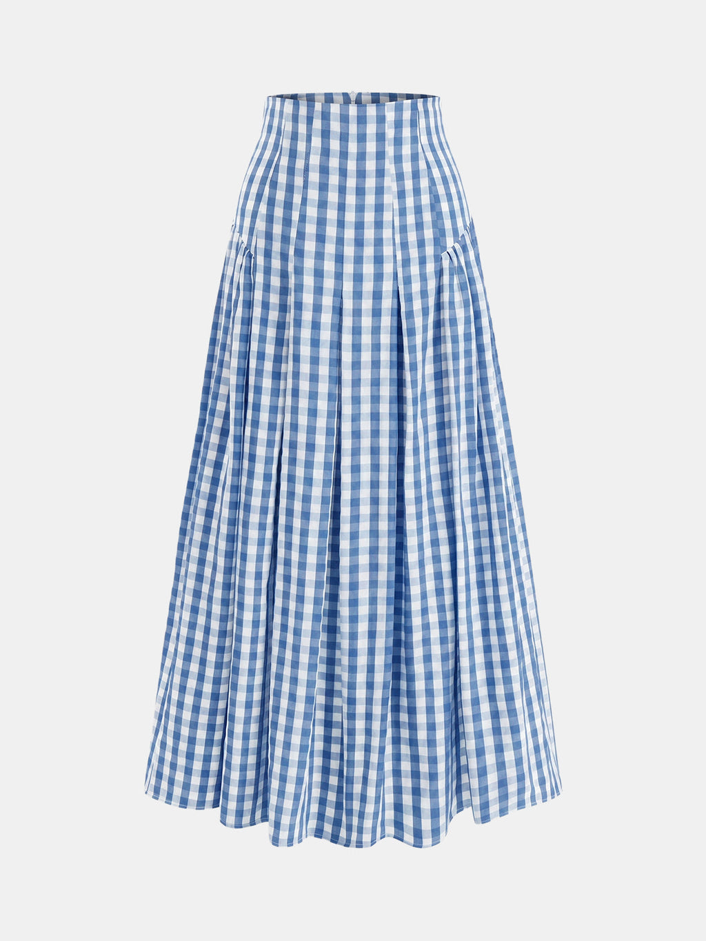 Florien | Geruite maxi rok