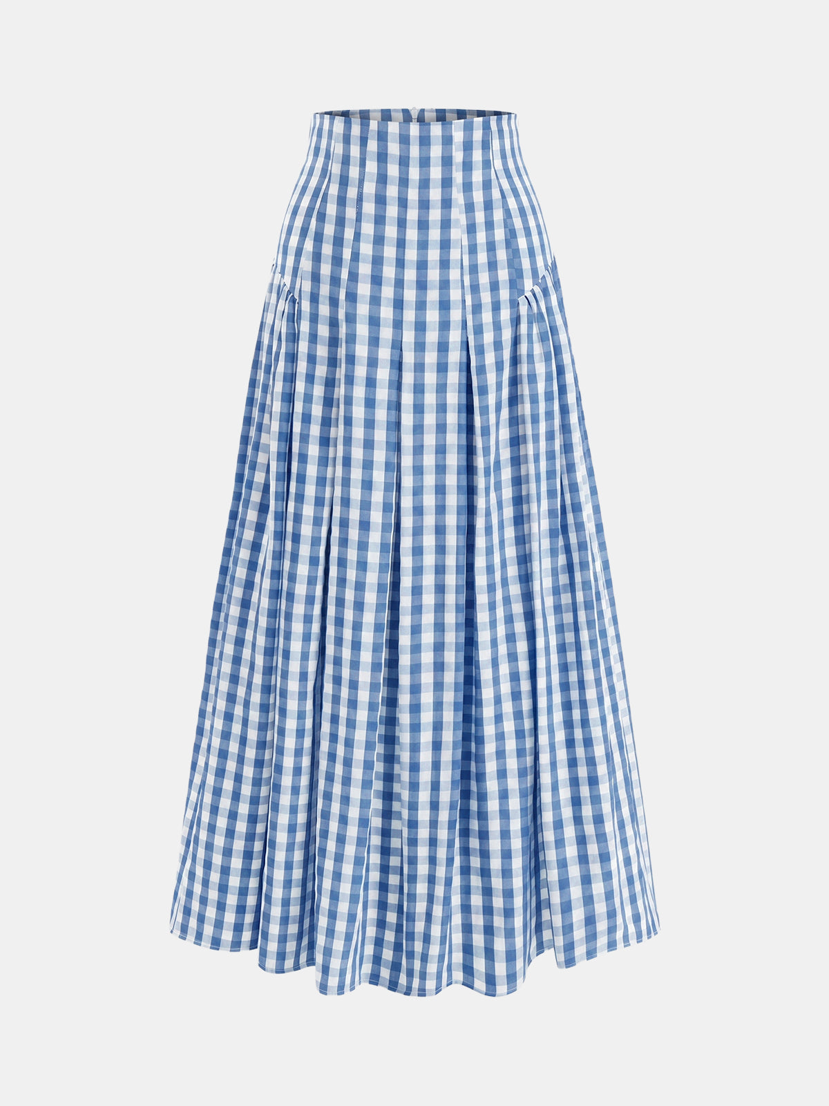 Florien | Geruite maxi rok