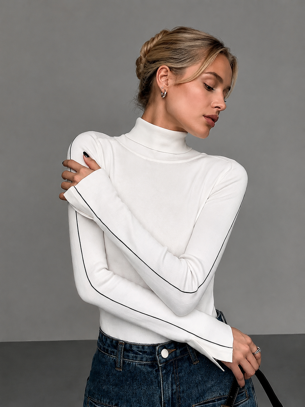 Liv | Coltrui met Contrasterend Piping