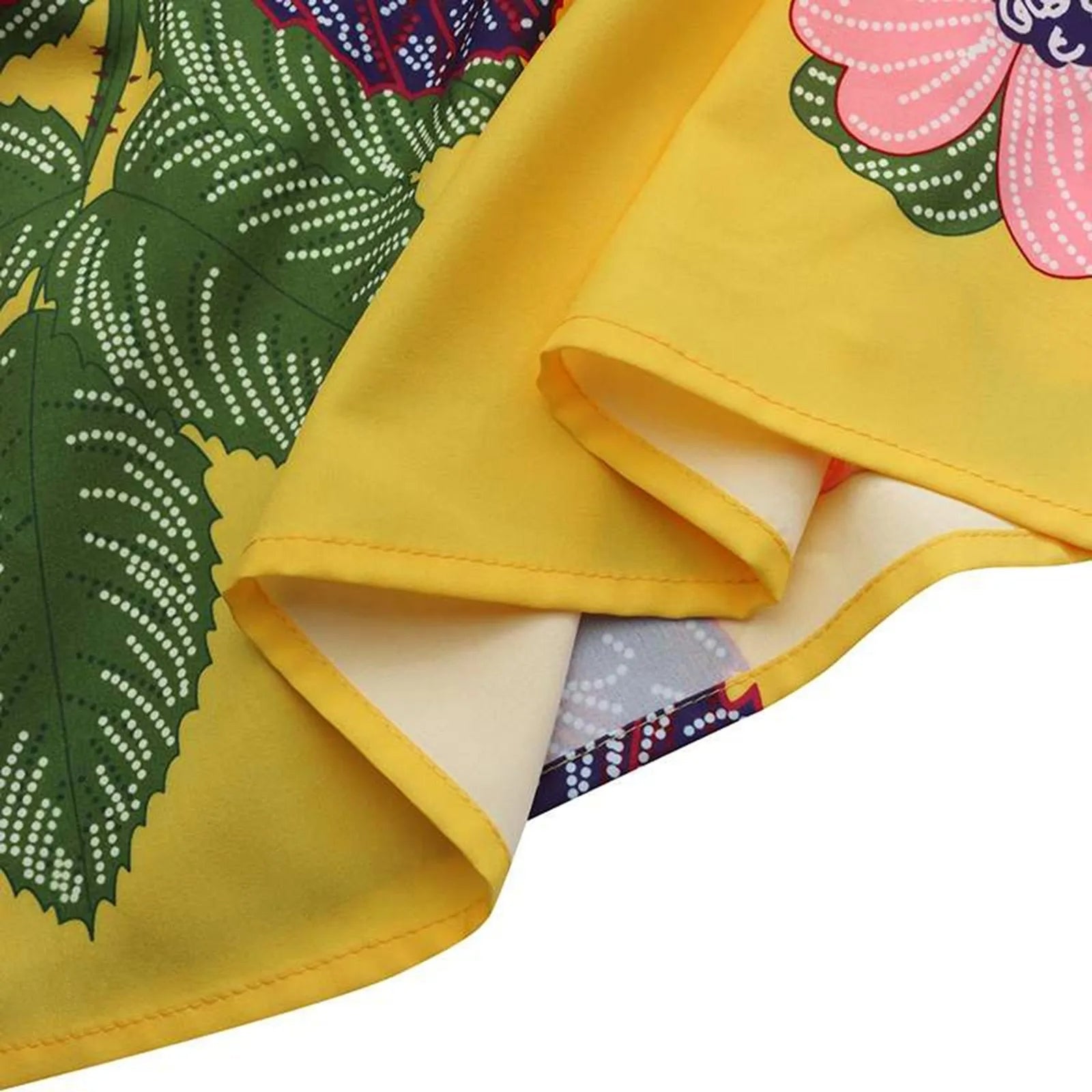 Elodie | Hoge taille maxi rok met bloemenprint