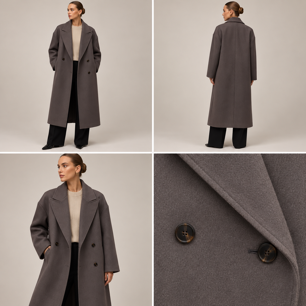 Noëlle | Oversized Mantel Jas