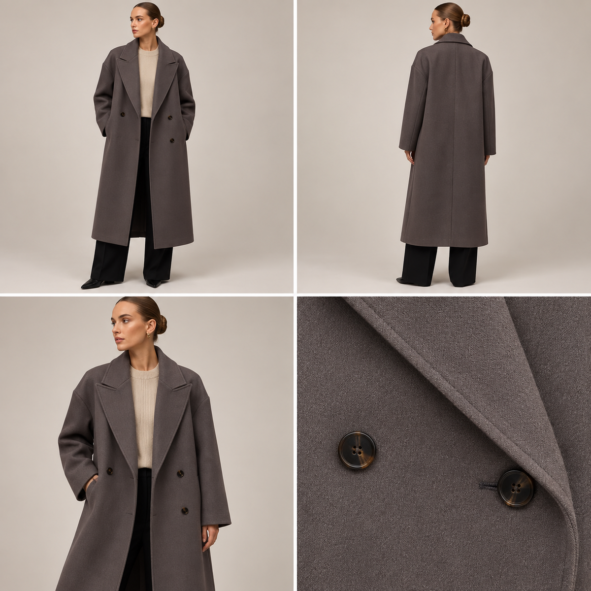 Noëlle | Oversized Mantel Jas