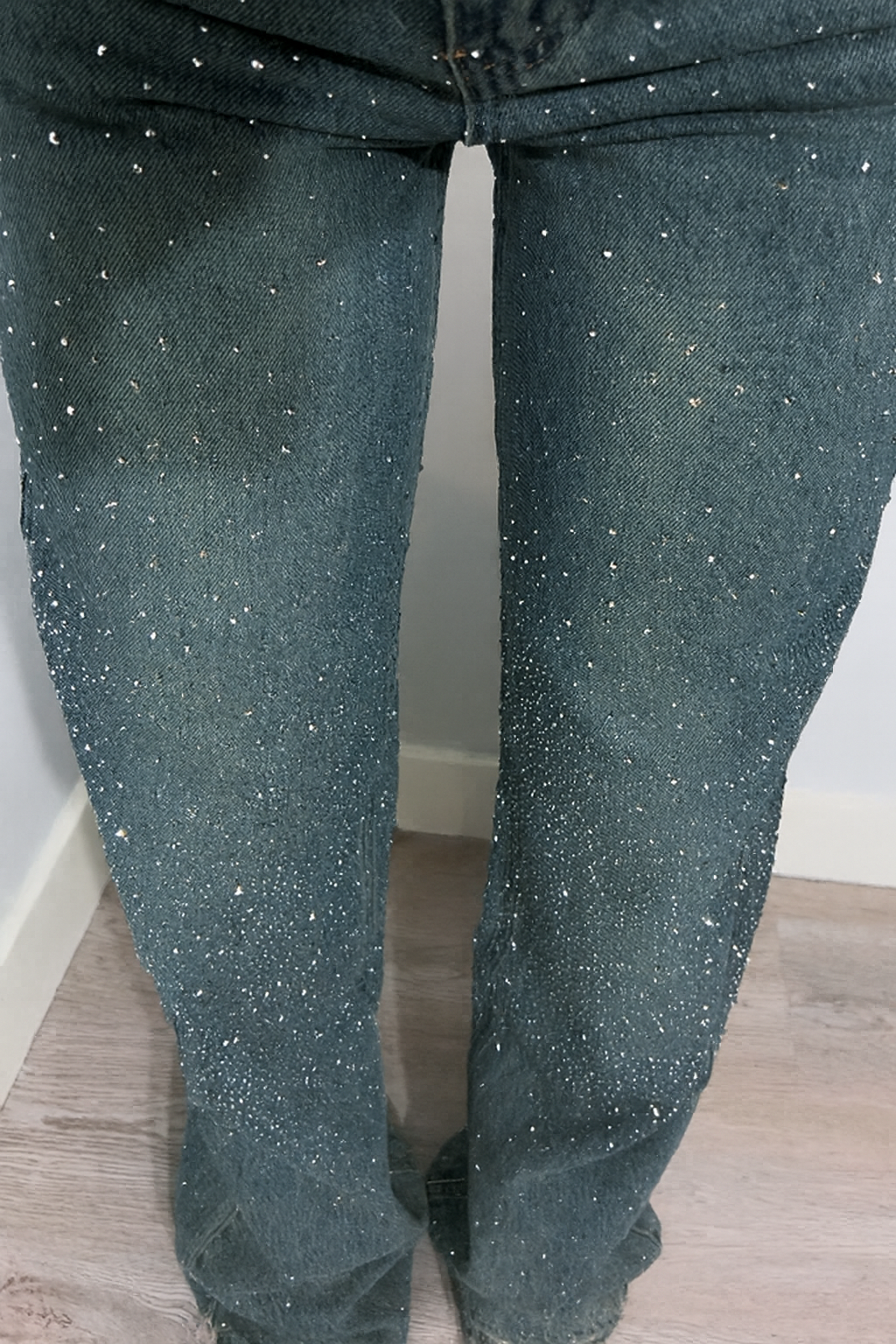 Stardust | Glitter Wide-Leg Jeans