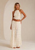 Jip | Tweedelige Set met Geplooide Maxi Rok
