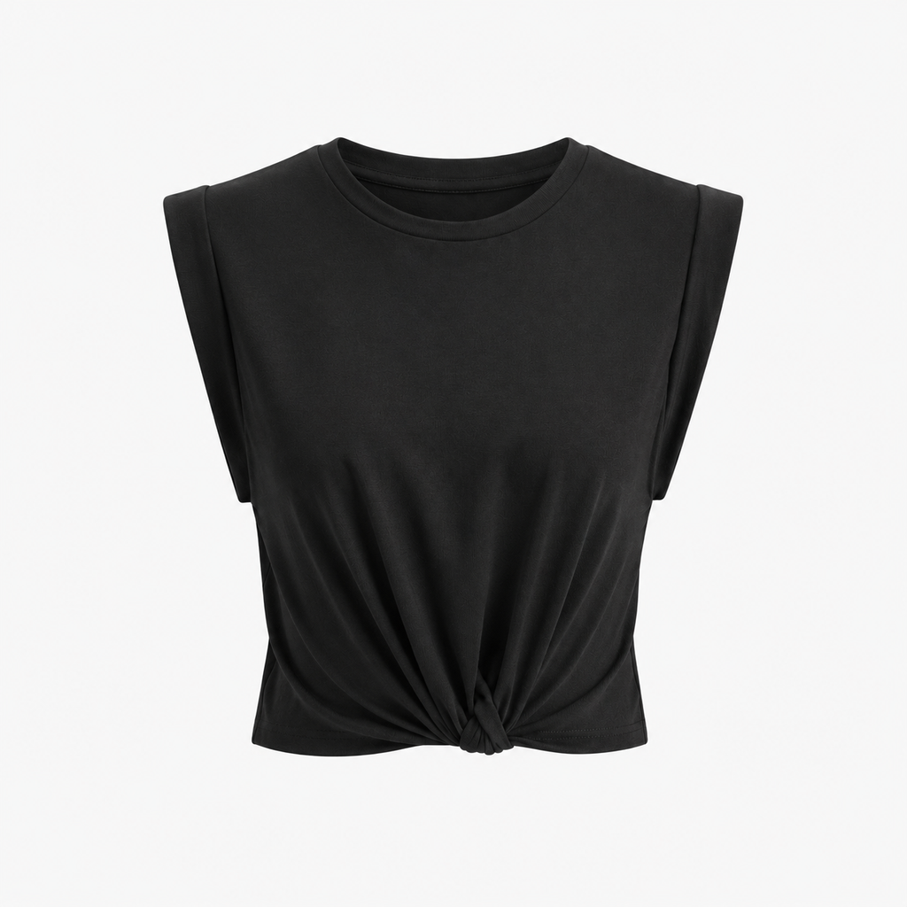 Lola | Top met geknoopt detail