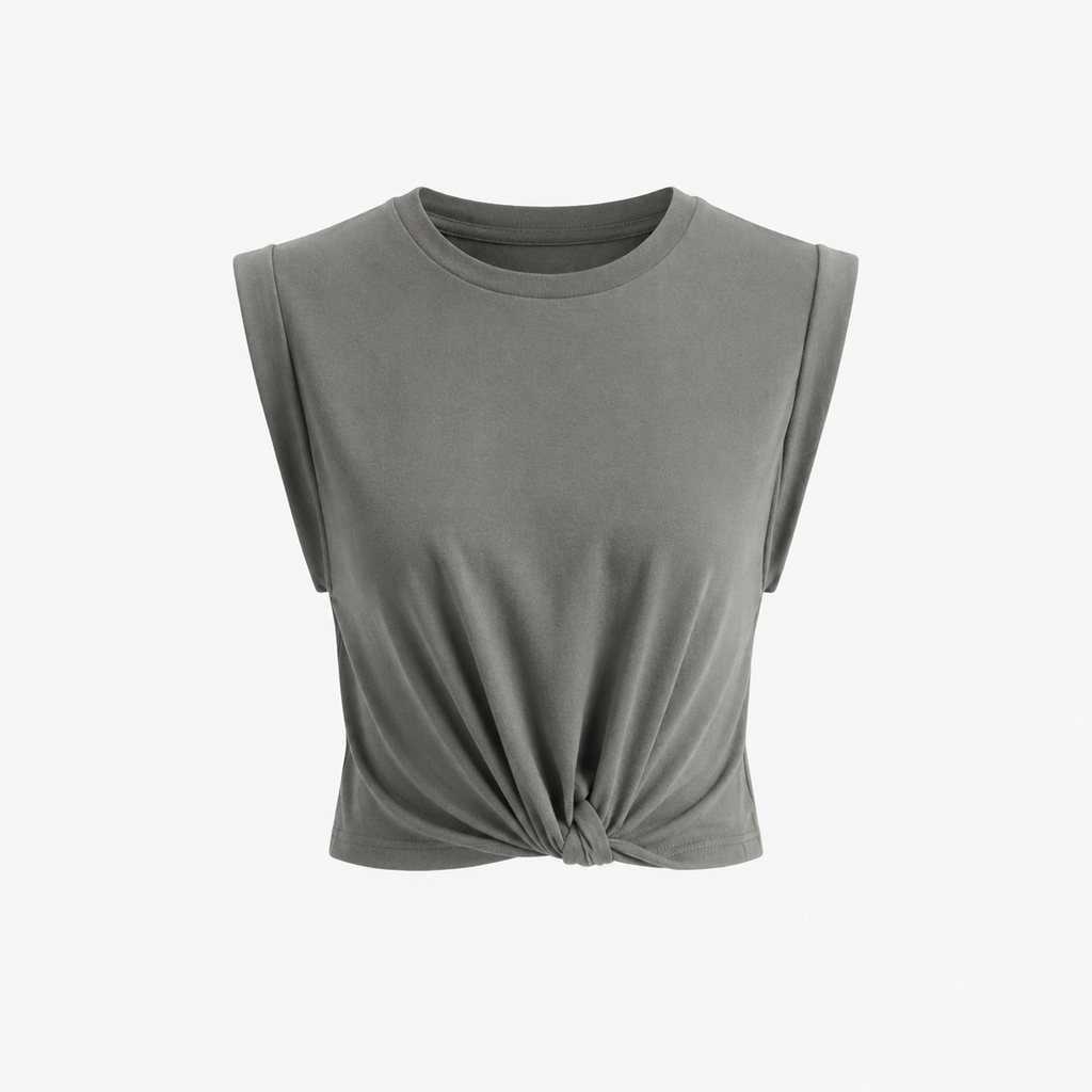 Lola | Top met geknoopt detail