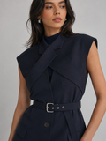 Lizzy | Blazer met tailleceintuur
