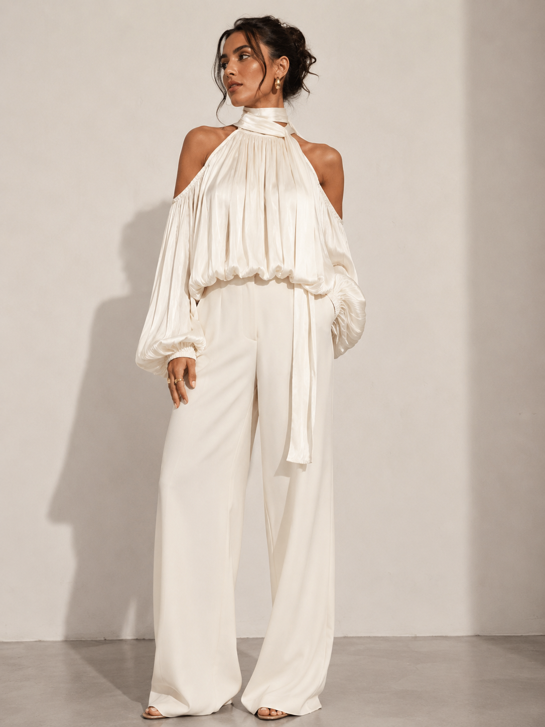 Lauren | Blouse met open schouders