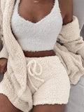 Elise | 3-delige teddy lounge set
