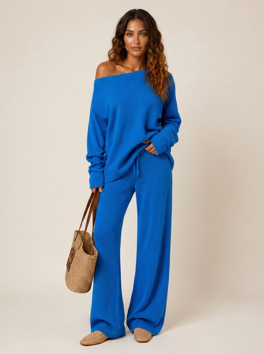 Ottilie | Loungewear Set met Off-Shoulder Top