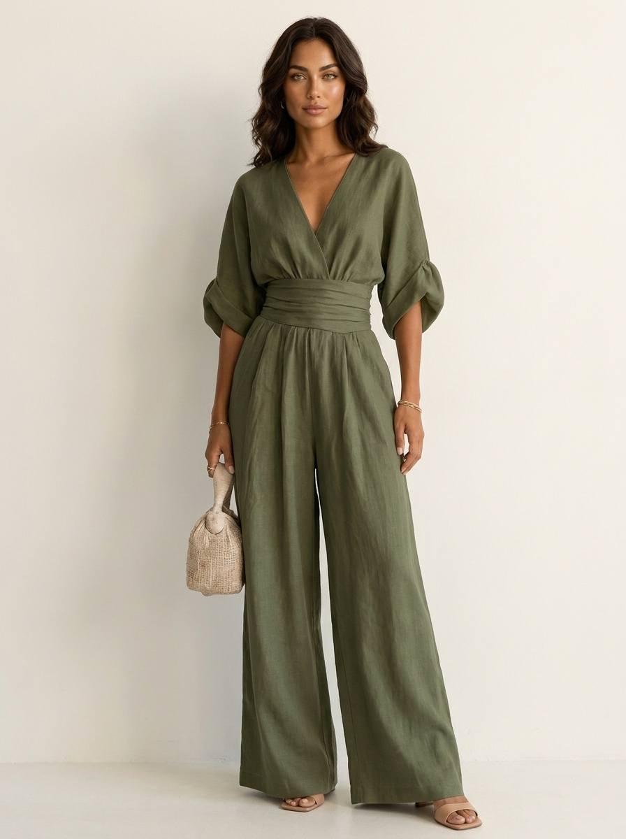 Isabella | Elegante wide-leg jumpsuit