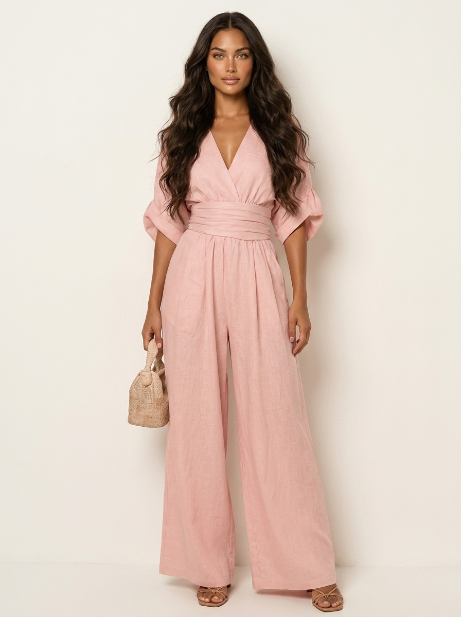 Isabella | Elegante wide-leg jumpsuit