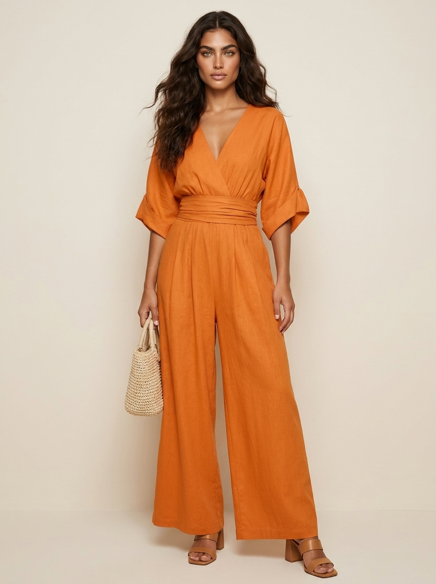 Isabella | Elegante wide-leg jumpsuit