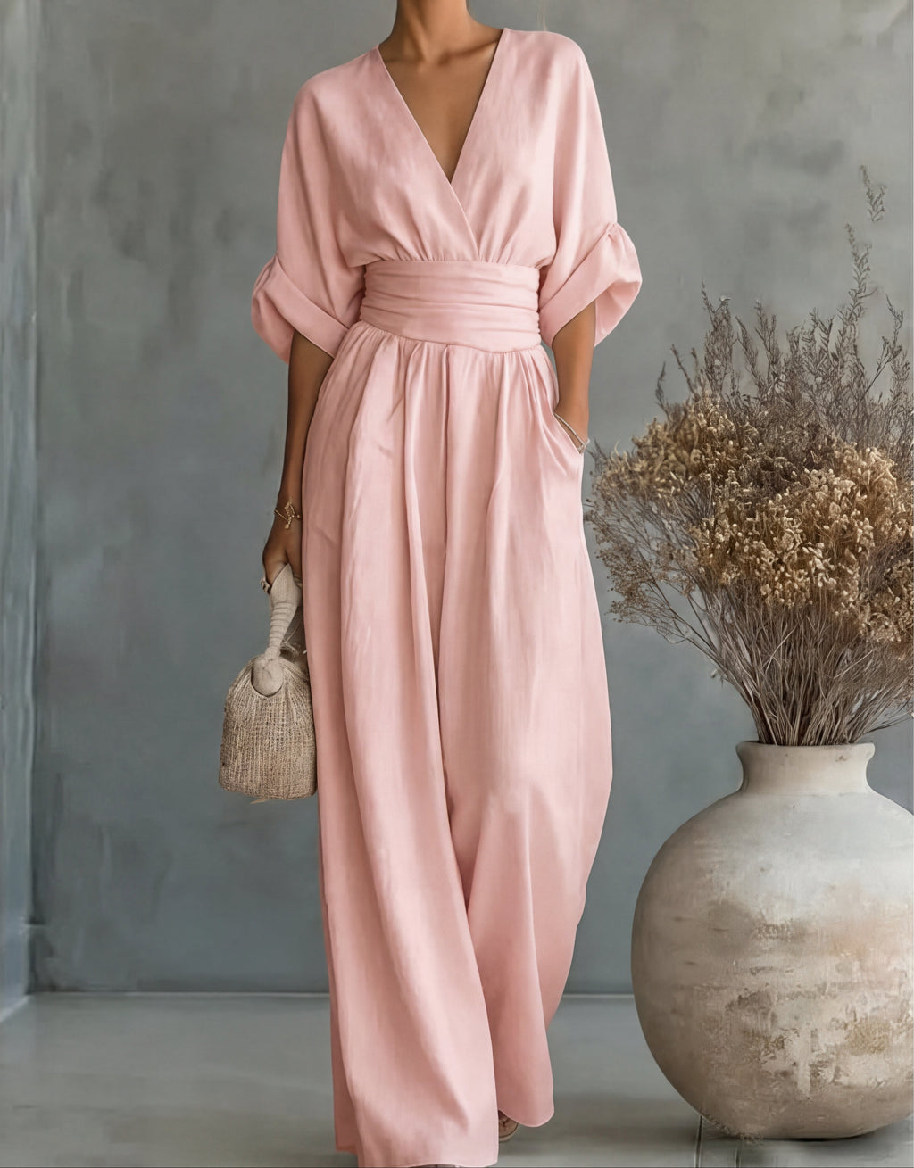Isabella | Elegante wide-leg jumpsuit