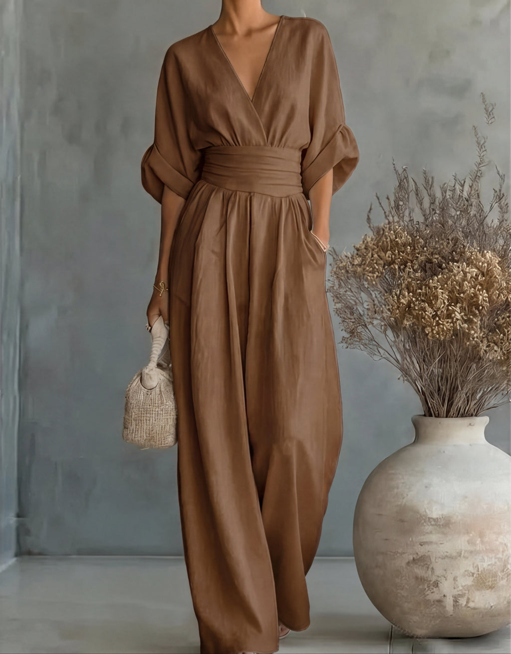 Isabella | Elegante wide-leg jumpsuit