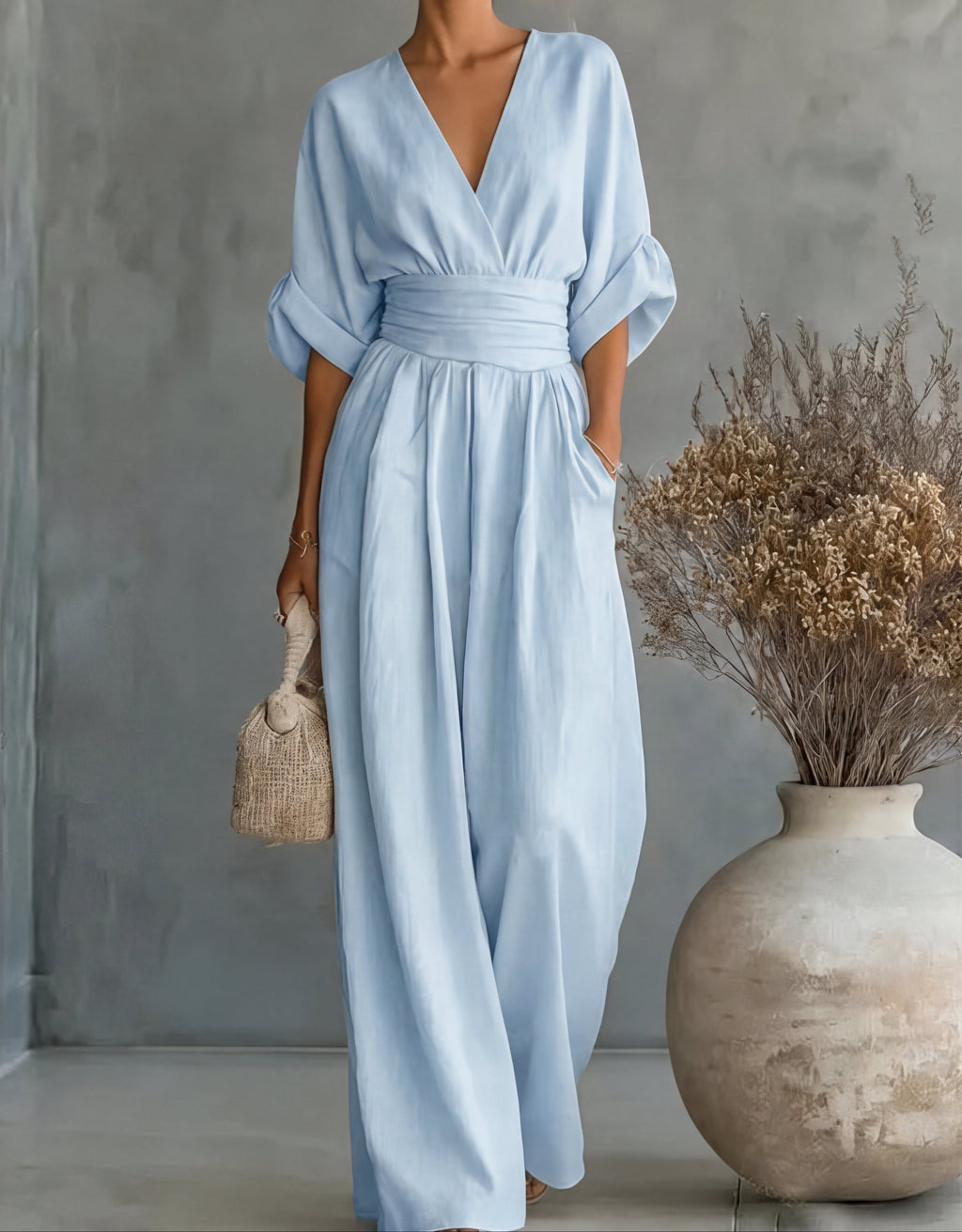 Isabella | Elegante wide-leg jumpsuit