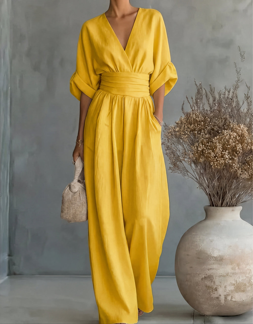 Isabella | Elegante wide-leg jumpsuit