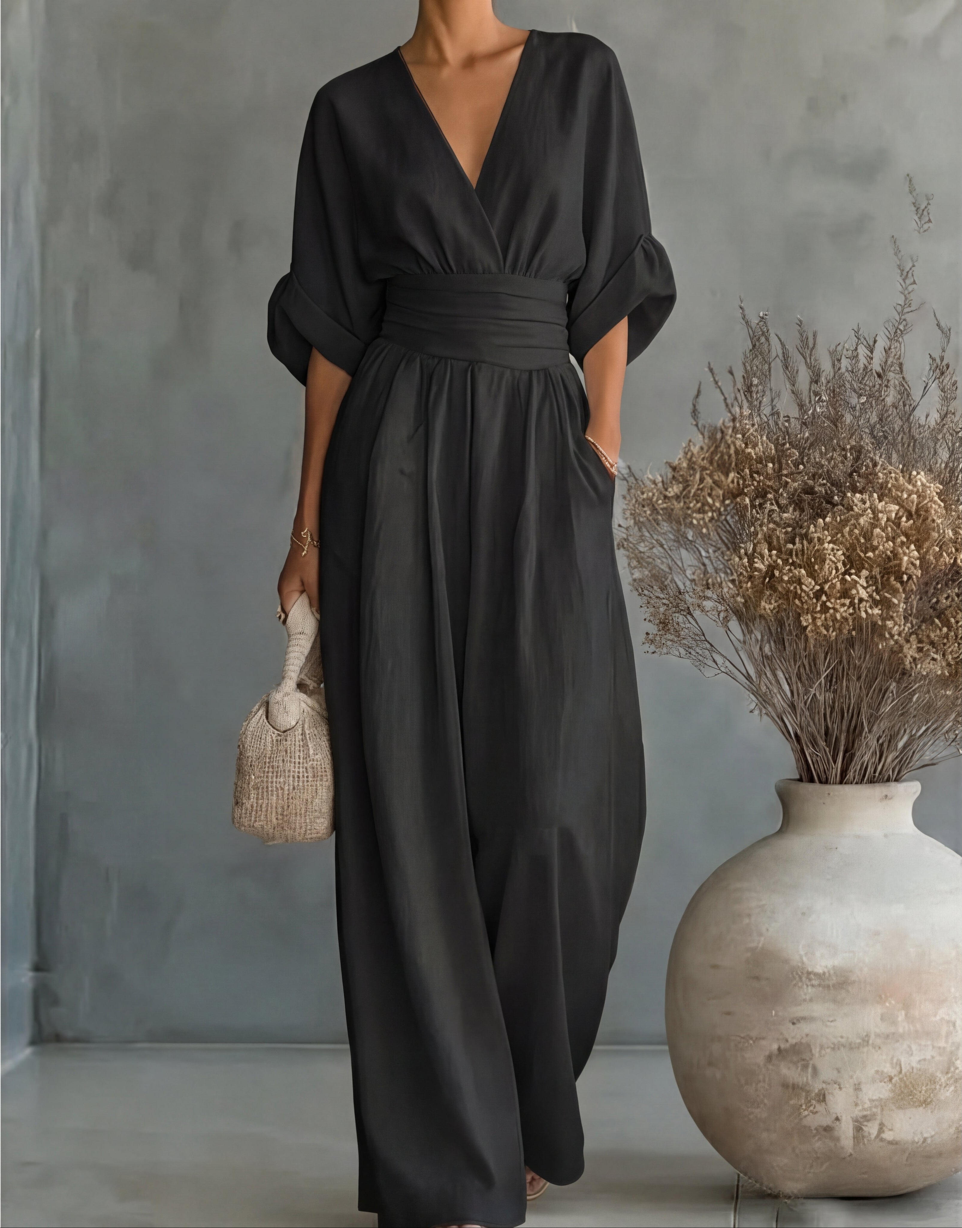 Isabella | Elegante wide-leg jumpsuit