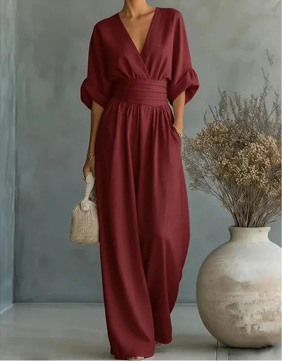 Isabella | Elegante wide-leg jumpsuit