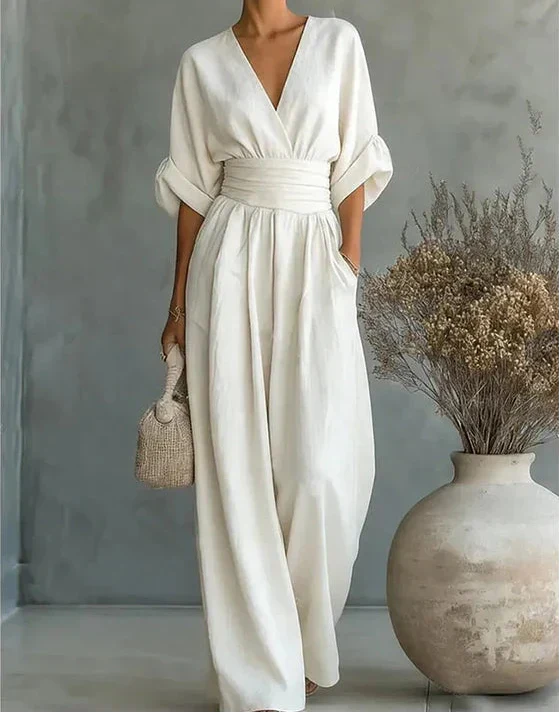 Isabella | Elegante wide-leg jumpsuit