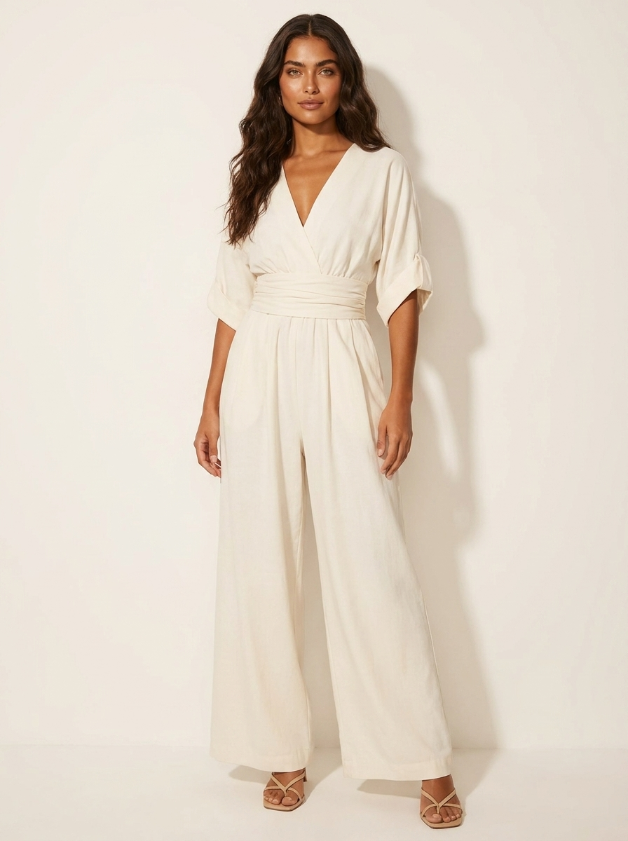 Isabella | Elegante wide-leg jumpsuit